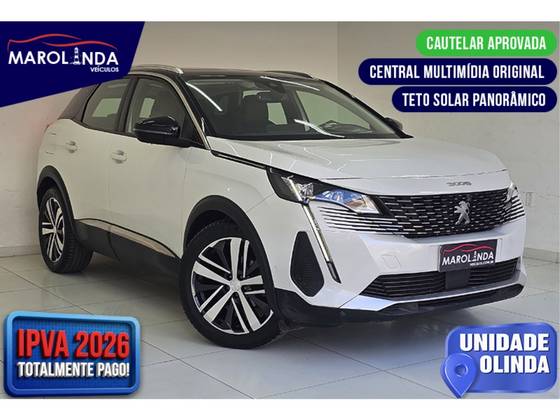 PEUGEOT 3008 1.6 16V THP GASOLINA GRIFFE AUTOMÁTICO